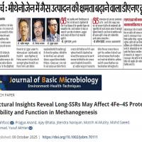 Recent publication in Journal of Basic Microbiology !